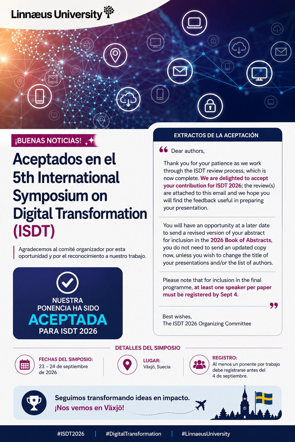 5th International Symposium on Digital Transformation (ISDT 2026)